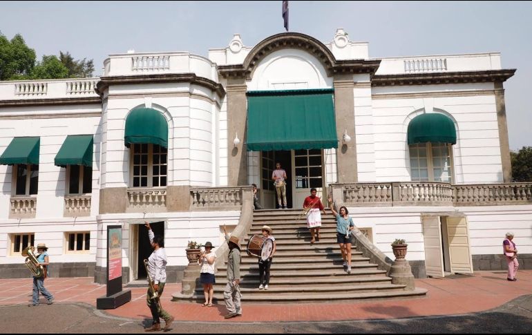 Casa de Lago, centro cultural de la UNAM ubicado en el bosque de Chapultepec. FACEBOOK/CasadellagoUNAM