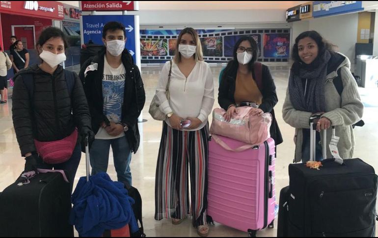 Del continente africano han regresado 606 mexicanos, de América del Norte 449 y Medio Oriente 325. TWITTER/@SRE_mx