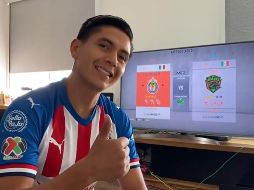 Dieter Villalpando fue el encargado de dirigir a Chivas en su debut en la eLiga MX / ESPECIAL