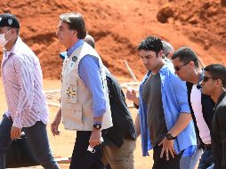 Bolsonaro ha desestimado la crisis de salud en el mundo. AFP/E. Sa