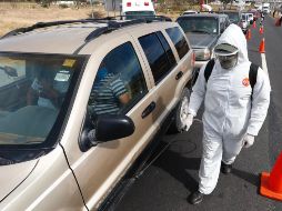 En un día, revisan a más de 15 mil personas en filtros sanitarios de carreteras