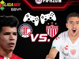 Diego Rosales fue el encargado de defender los colores del cuadro de Toluca, en tanto el lateral izquierdo Jairo González estuvo en los controles del Necaxa. TWITTER / @LigaBBVAMX