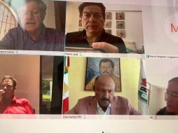 La Jucopo, que encabeza Mario Delgado, se reunió de manera virtual este lunes. TWITTER/@mario_delgado