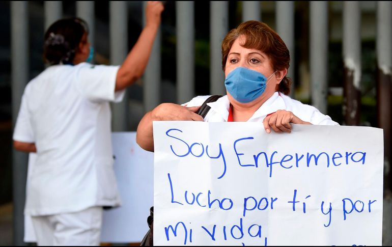 Las agresiones a dos integrantes del sector salud, se suman a seis casos de enfermeras agredidas y discriminadas en el estado. AFP / A. Estrella