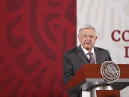 En su conferencia de prensa matutina, López Obrador ofreció adelantar la revocación de mandato para el 2021. EFE/J. Méndez