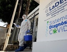La UdeG hará pruebas en un laboratorio en el Centro Universitario de Ciencias de la Salud (CUCS). AFP/U. Ruiz