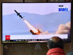 El máximo general del ejército estadounidense, Mark Milley, minimizó los lanzamientos, diciendo que el Pentágono no los veía como amenazantes. AFP/Y. Jung