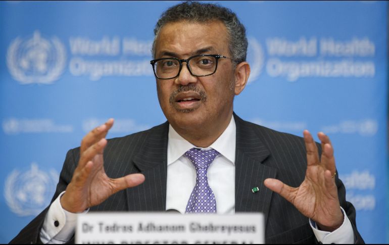 Tedros Adhanom recalcó que 
