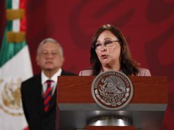 Rocío Nahle comentó si Trump no hubiera ofrecido a México compensar con 250 mil barriles de petróleo la reducción que le pedía la OPEP, el pacto entre naciones se hubiera roto. EFE/J. Méndez