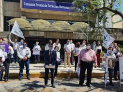 Desde que presentaron la toma de nota número 6899 en donde la Secretaria de Trabajo y Prevención Social los avala como Sindicato, les han presionado y calificado de inexistentes. EL INFORMADOR / S. Flores