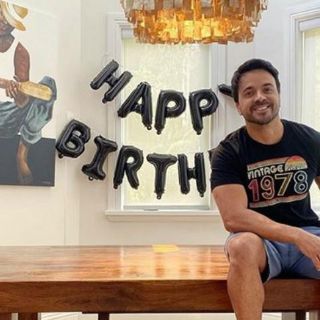 Luis Fonsi celebra cumpleaños en aislamiento