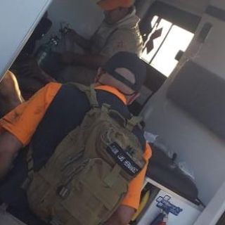 Buscaban combatir incendio en pastizal, pero resultaron con quemaduras graves