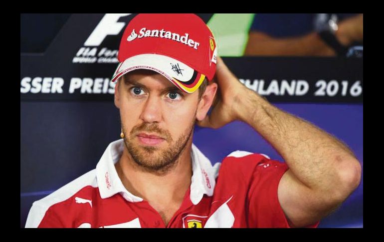 EN DUDA. Vettel aún no decide sobre su renovación. AFP