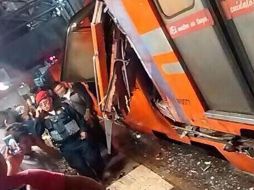 El accidente ocurrió el 10 de marzoen la estación Tacubaya de la Línea 1. NOTIMEX/I. Hernández
