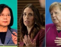 Tsai Ing-wen (Taiwán), Jacinta Ardent (Nueva Zelanda) y Angela Merkel (Alemania) son algunas de las mujeres que lideran países con una respuesta eficiente ante la pandemia. GETTY IMAGES/BBC MUNDO