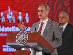 López Gatell detalló que en los municipios donde se tiene una menor transmisión del virus las medidas de protección sanitaria serán vigentes hasta el 17 de mayo. SUN / S. Tapia