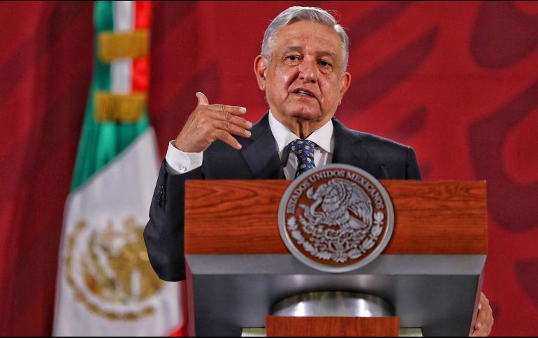 López Obrador informó que los nuevos financiamientos se dispersarán en mayo. SUN / S. Tapia