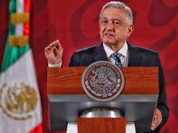 El Presidente López Obrador expresa que antes de antes de solicitar un crédito, los gobiernos estatales deben hacer un esfuerzo de austeridad republicana con el objeto de reducir los costos de sus gobiernos. SUN / S. Tapia