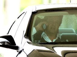 El ministro de Salud de Brasil, Luiz Henrique Mandetta, llega al Palacio de Planalto, sede de la Presidencia, para reunirse con el presidente Jair Bolsonaro este jueves en Brasilia. EFE/J. Alves