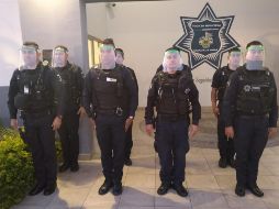 En el transcurso de este jueves se entregarán otras 700 caretas, y 300 más este viernes para poder cubrir a la totalidad de los oficiales que vigilan las calles. ESPECIAL