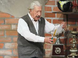 Ignacio López Tarso. El histrión se dice feliz de estar cerca de sus seguidores. SUN