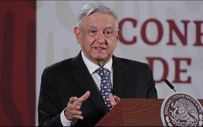 López Obrador aclaró que por parte de su Gobierno no existe ninguna denuncia en contra de Peña Nieto. NTX / M. González