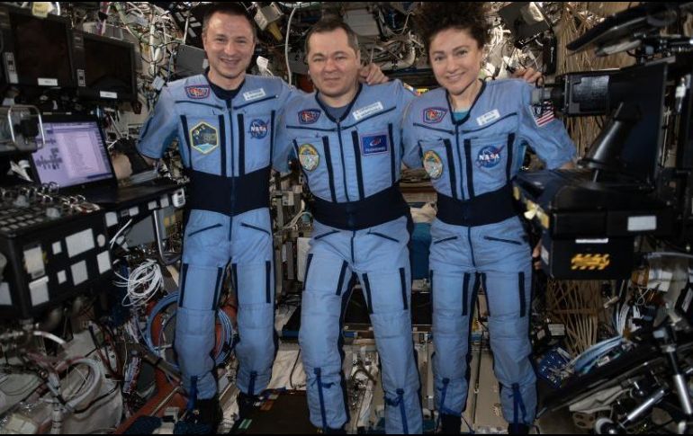 La cápsula con Andrew Morgan, Jessica Meir y Oleg Skriposhka aterrizó en las etapas de Kazajistán a las 05H16 GMT. ESPECIAL / NASA