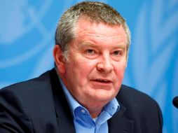 El director ejecutivo de la OMS para Emergencias Sanitarias, Mike Ryan, habla en rueda de prensa. EFE/S. Di Nofi