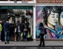 Mercado en Roma. La aplicación “Immuni”, creada por la compañía Bending Spoons, respeta las normas establecidas por la Unión Europea en materia de privacidad de datos personales. EFE/F. Frustaci