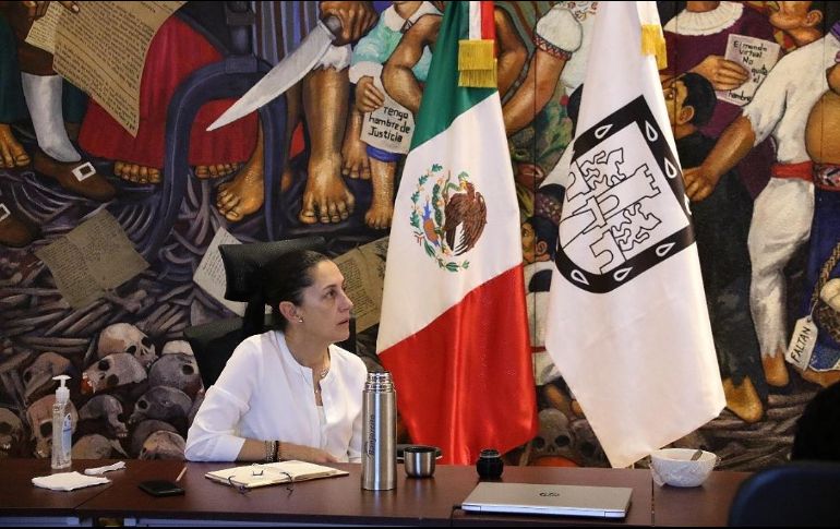 Sheinbaum expuso que, contrario a lo que ha pasado en otros países, México ha tomado medidas a tiempo para no llegar a la saturación hospitalaria. TWITTER/@Claudiashein