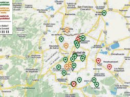 MAPEO. Avisa cuáles centros tienen mucha carga de pacientes. ESPECIAL