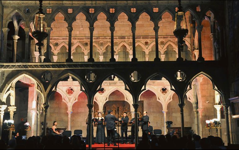 Recinto cultural. Capilla Gótica del Centro Cultural Helénico. AP