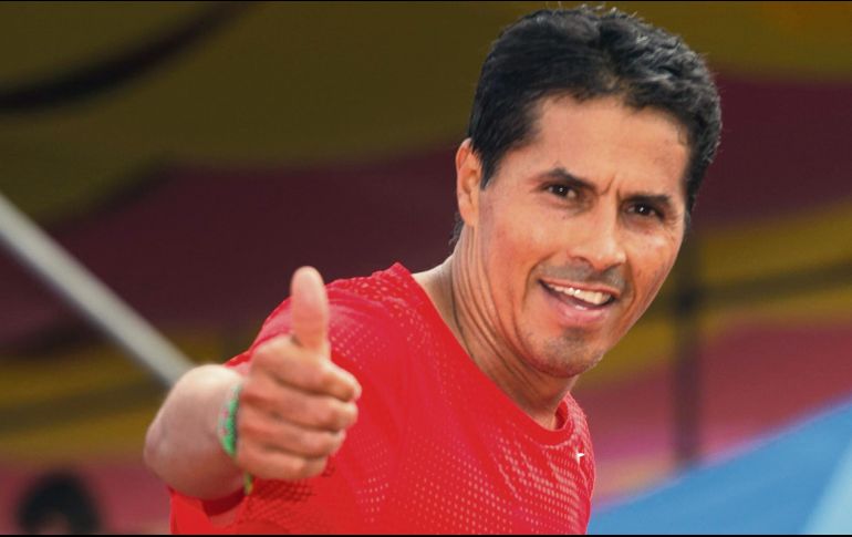 UNIDOS. Germán Silva y algunos ex atletas compartieron experiencias. ESPECIAL