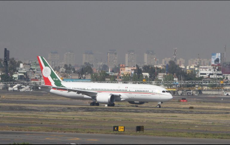 La lujosa aeronave estará en México a finales de mes. NTX / ARCHIVO