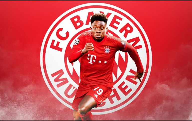 JOYA. El canadiense renovó con el Bayern hasta 2025. FACEBOOK/@fcbayern.es