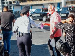 El gobernador reitera que la medida restrictiva no es contra las personas que tengan que salir a trabajar. EL INFORMADOR / G. Gallo