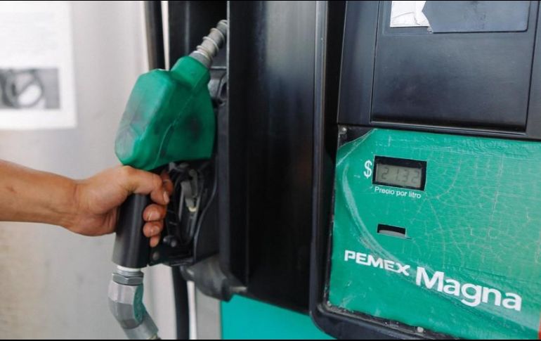 Estaciones de servicio de Nayarit, Baja California Sur y Jalisco vendieron la gasolina Magna hasta en 19.34, 19.07 y 19.02 pesos por litro, respectivamente. EL INFORMADOR/ARCHIVO