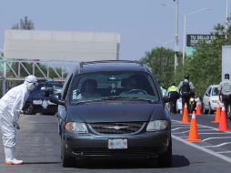 Los filtros en los límites con otros estados comenzaron a operar ayer. SUN/ARCHIVO