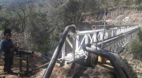 Los trabajos continuarán con la reparación de otros cuatro puentes vehiculares y peatonales. FACEBOOK / @EnriqueAlfaroR