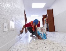 El nosocomio cuenta con 70% de avance en terapia intensiva y 95 en áreas para pacientes. TWITTER / @EnriqueAlfaroR