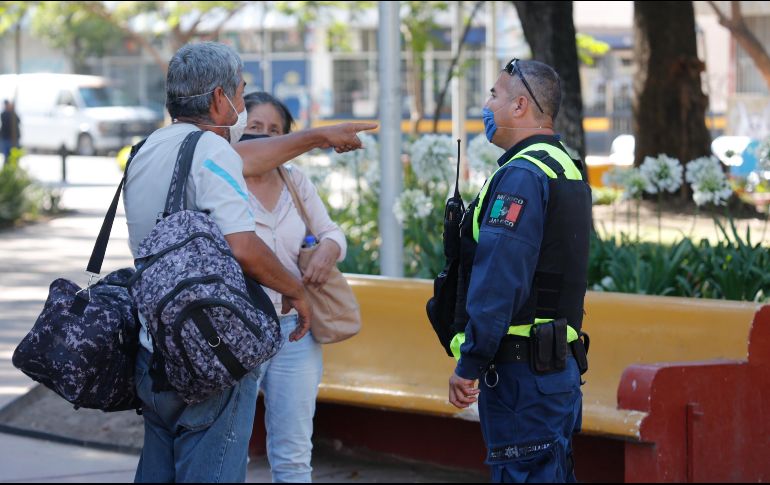 Piden a las autoridades nacionales y estatales que permanezcan pendientes de sus elementos, al ser vulnerables al contagio. EL INFORMADOR / G. Gallo