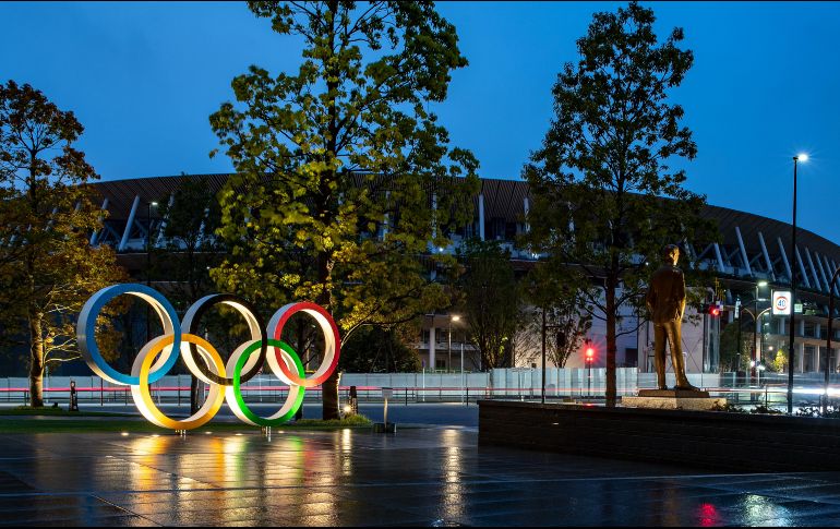 La fecha de inauguración de los Juegos Olímpicos quedó reprogramada para el 23 de julio de 2021, pero persiste la duda de si eso será posible frente a la pandemia. AFP / ARCHIVO