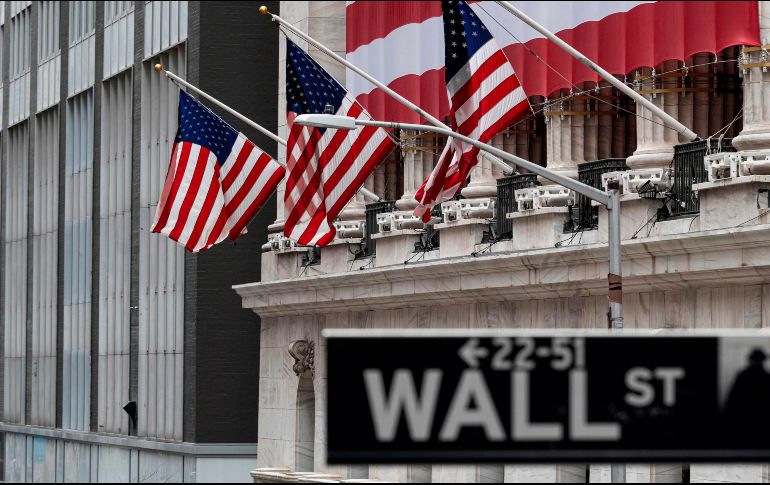 Al término de las operaciones en la Bolsa de Nueva York, el Dow Jones sumó 456.94 puntos. AFP/ARCHIVO