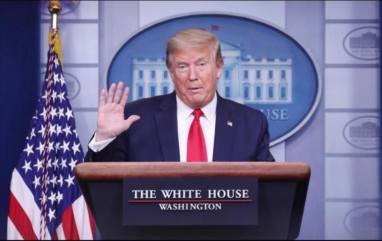 El presidente declaró que podría ampliar la lista de países a los que puede proporcionar ventiladores. EFE/M. Reynolds