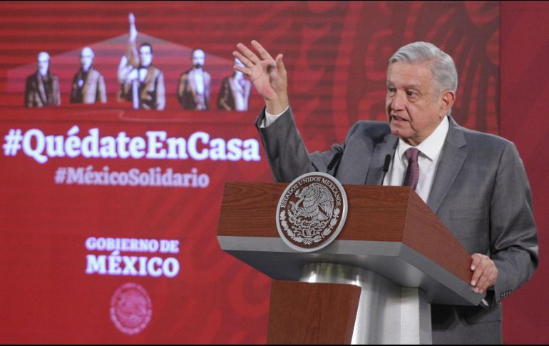 López Obrador recalcó que su plan puede realizarse sin aumentar el precio de los combustibles, los impuestos y “sin endeudar al país”. NOTIMEX/M. González