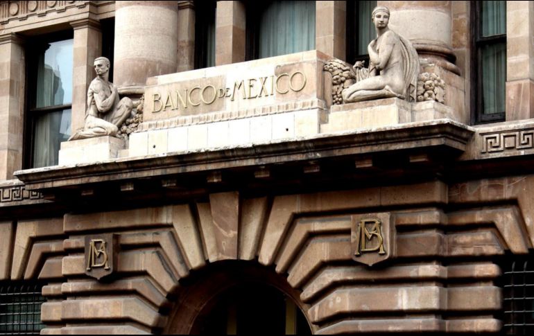 El Banco de México actúa como agente financiero del gobierno federal. NTX / ARCHIVO