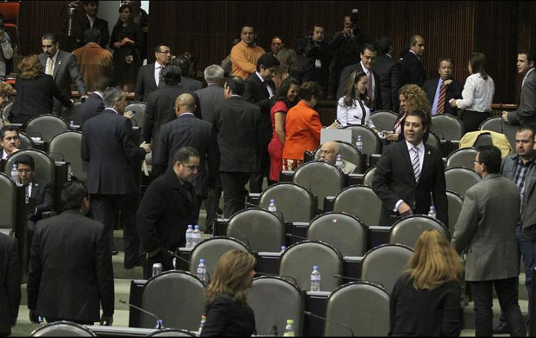 El 8 de abril, el primer foro organizado por diputados federales del PAN también fue intervenido. NTX/ARCHIVO