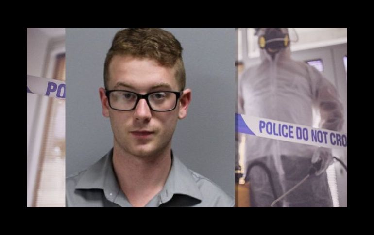 Michael Lane Brandin no alcanzó a anticipar las consecuencias de la publicación que compartió en Facebook. OFICINA DEL ALGUACIL DEL CONDADO DE TYLER/ GETTY