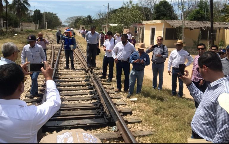 El Tren Maya busca reactivar la actividad económica de cinco estados del sureste del país: Tabasco, Campeche, Yucatán, Quintana Roo y Chiapas. TWITTER/@TrenMayaMX