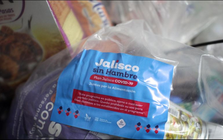 El apoyo se compone de 16 productos, los cuales tienen un costo promedio de 650 pesos en tienda. ESPECIAL / Coordinación General de Desarrollo Social